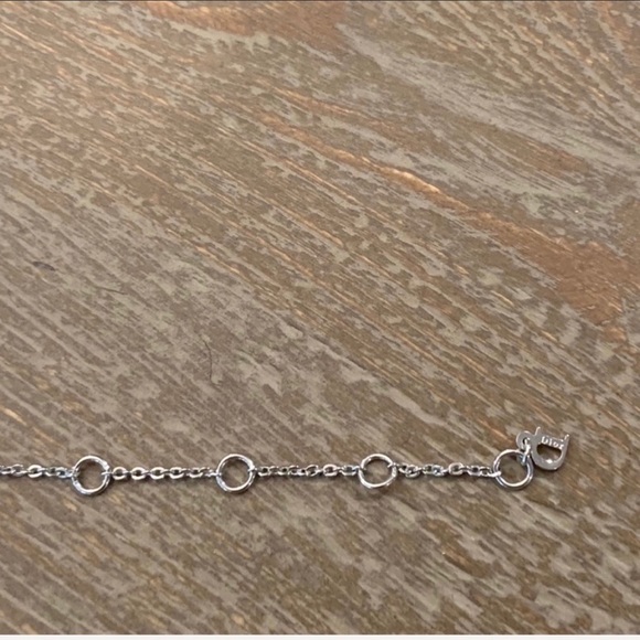 ❌SOLD❌VINTAGE DIOR Silver Rhinestone Choker AUTHEN - Picture 6 of 10